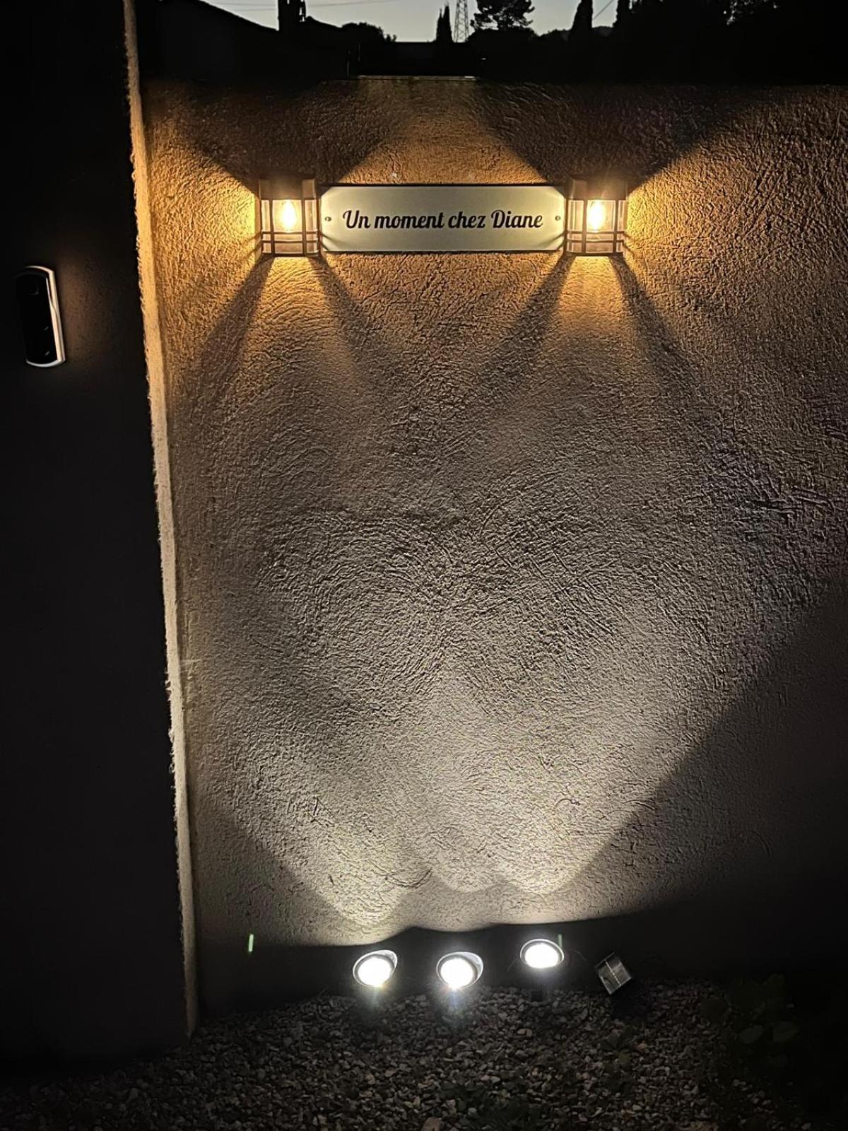 Maison Mitoyenne Avec Piscine Un Moment Chez Diane 格拉斯 外观 照片